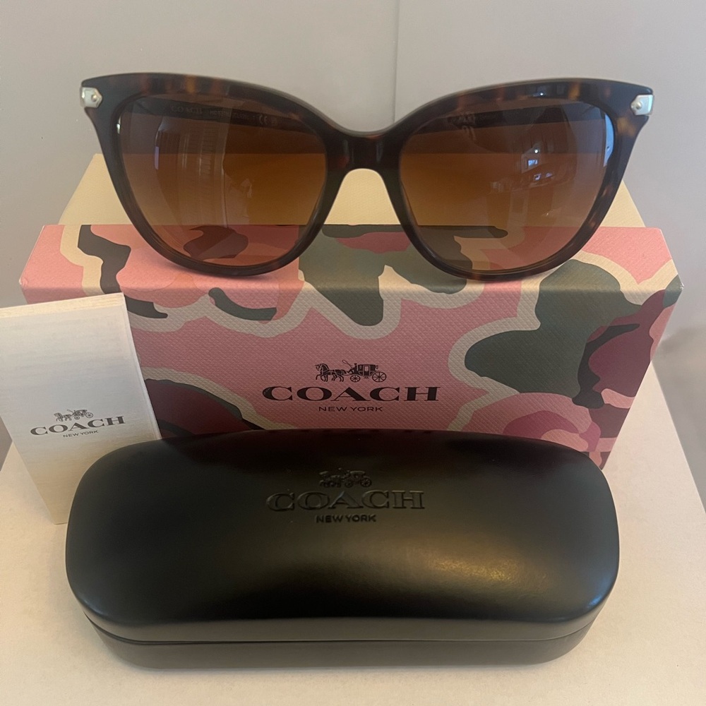 Coach Authentic Tortoise Sunglasses